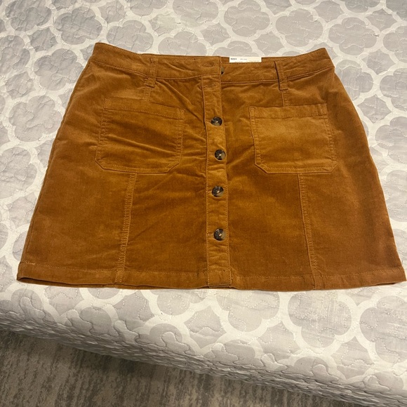 Mini skirt tan/orange/brown - Picture 1 of 3